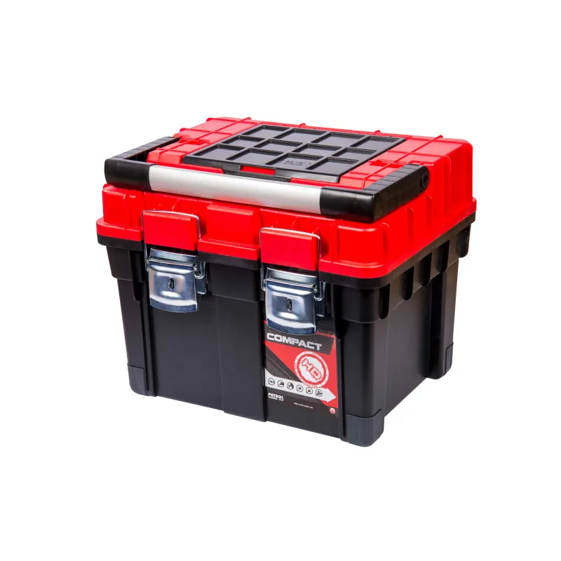 Instrumentu kaste HD Compact 2 sarkans 450x350x350