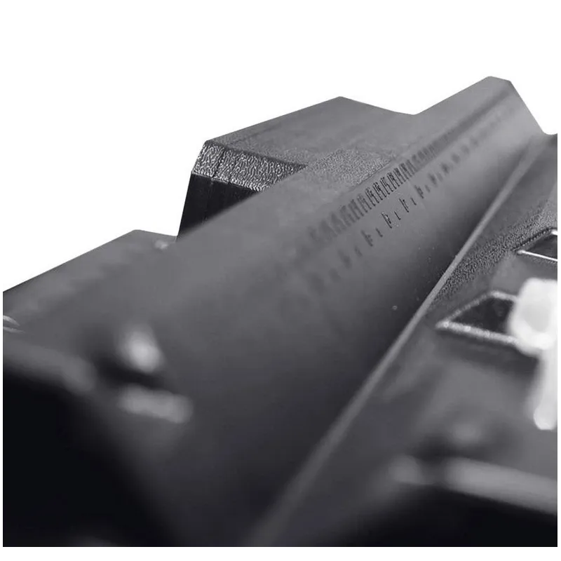 Instrumentu kaste Qbrick 5901238245902, 58.5 cm x 38.5 cm x 42 cm, melna krās.