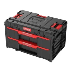 Įrankių dėžė Qbrick System ONE Drawer 2, 58 cm x 38 cm x 34 cm, juoda sp.