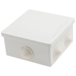 Nozarkārba 80x80x40 balta IP44 v-a