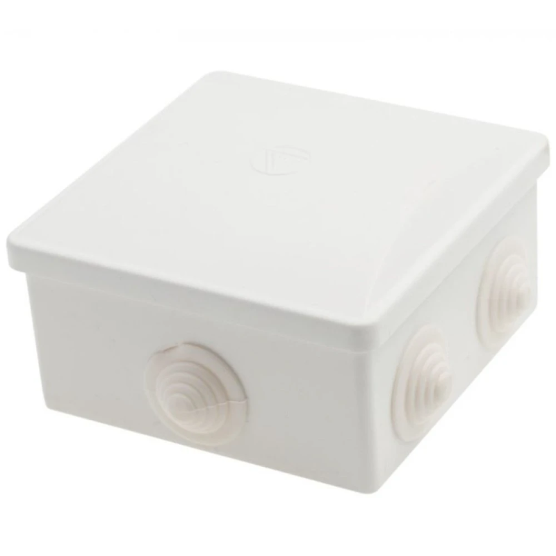 Nozarkārba 80x80x40 balta IP44 v-a