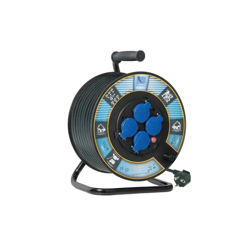 Pagarinātājs Pawbol IP44, 3 x 1,5 mm², 40 m, IP44, 4 ligzdas