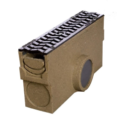 Smilšķērājs ar čuguna režģi 0,5m h100