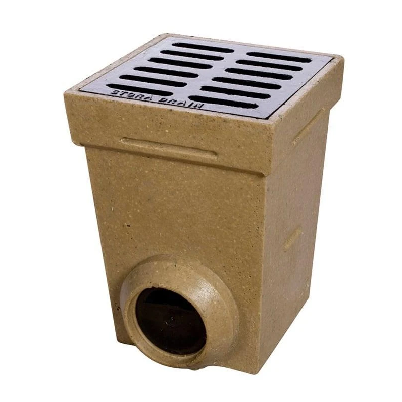 Traps ar čuguna režģi 27x27cm