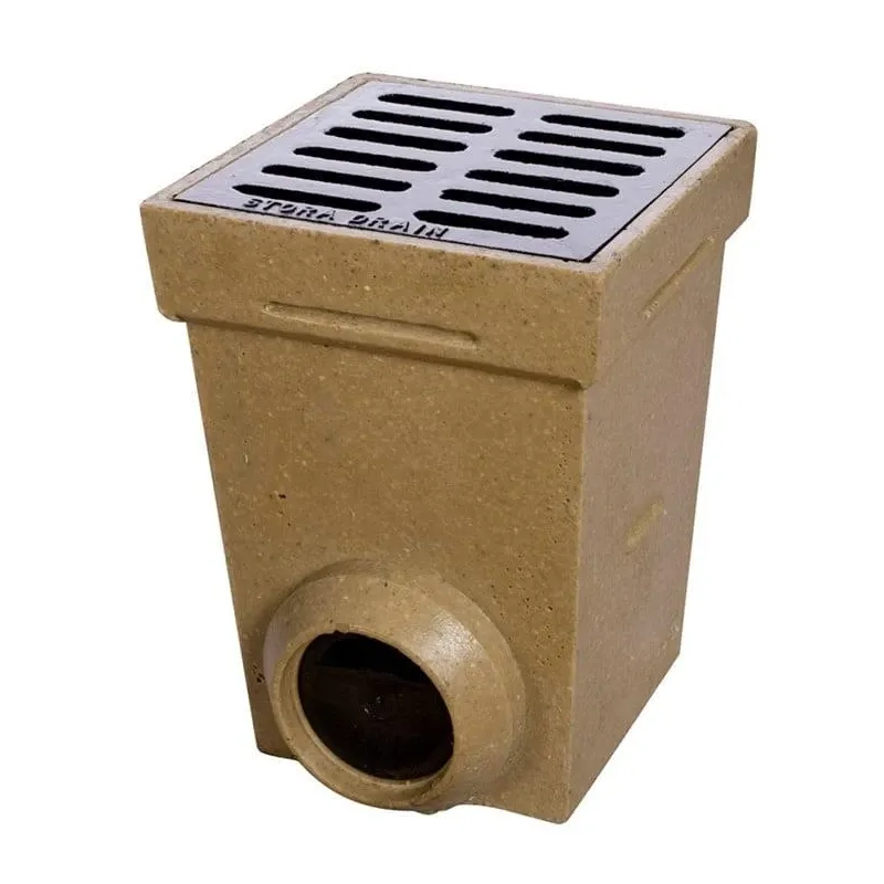 Trapas Stora Drain Home B 125, 27 cm, ketus-polimerbetonis