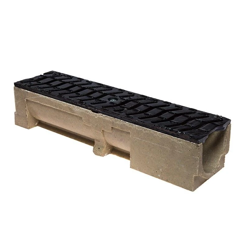 Kanāls ar čuguna režģi 0,5m h100