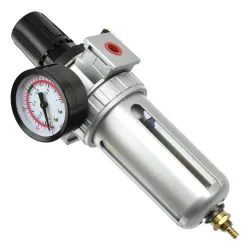 Gaisa filtrs ar spiediena regulatoru 3-8 līdz 10 bar