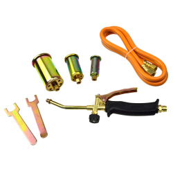 Gāzes deglis 20kW dizes 25, 35, 50mm 1.5m caur. Geko