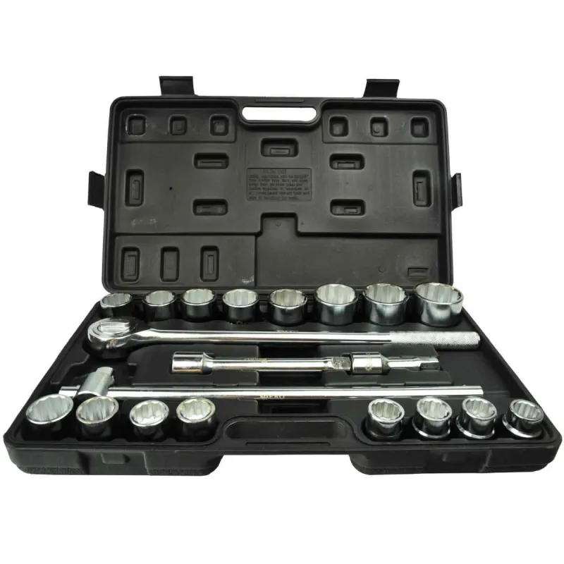 Gala atslēgu kompl. 3-4 19-50mm 12-kanšu 21gb koferī