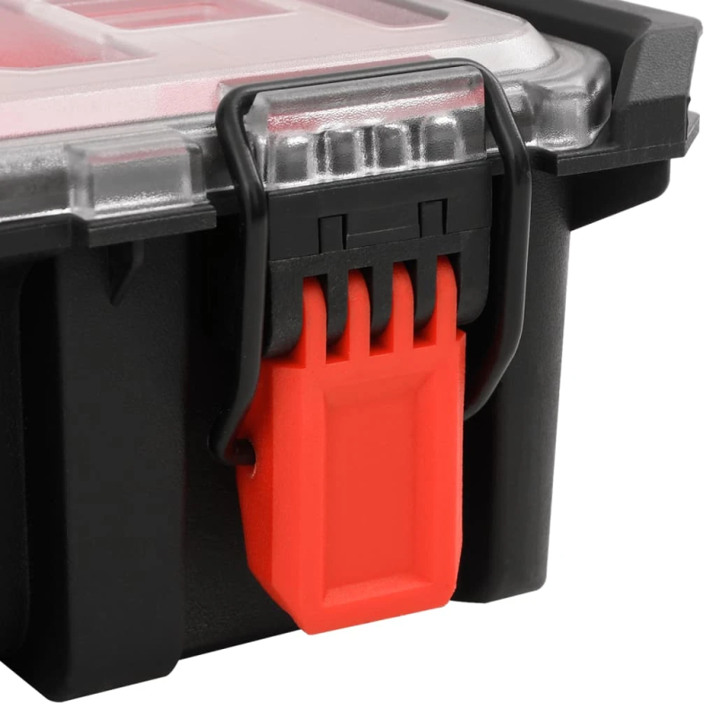 vidaXL pārnēsājams lidojumu koferis, melns, 55,5x34,5x13,5 cm, PP