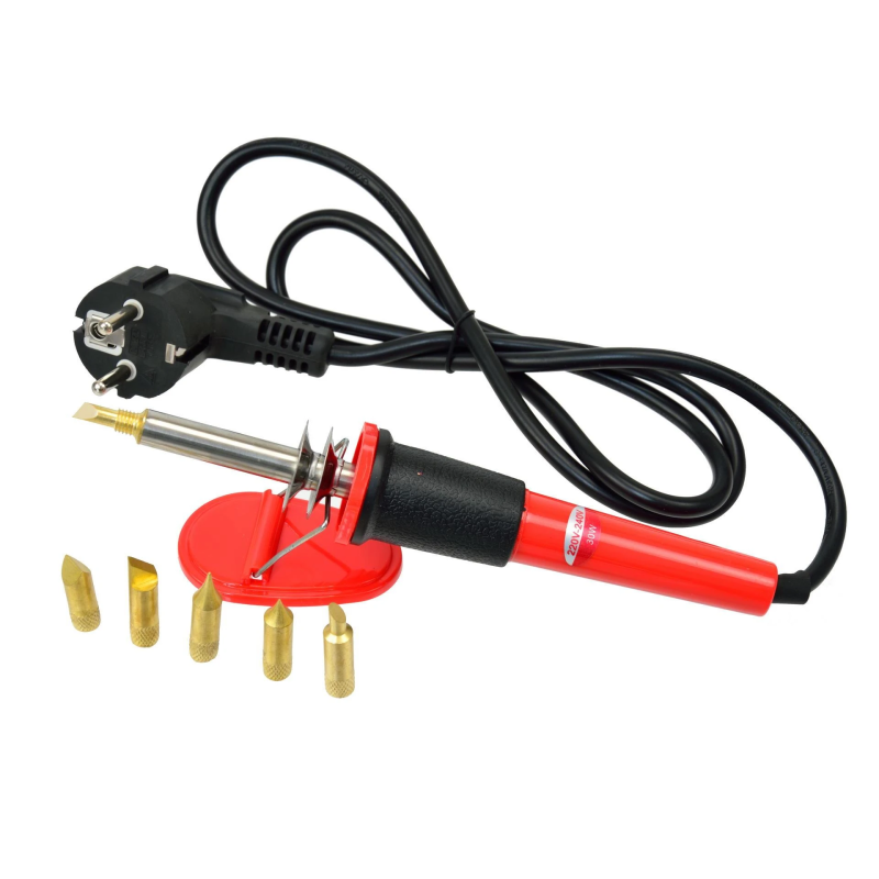 Koka iededzināšanas komplekts ar 5 uzgaliem blisteri