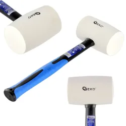 Āmurs gumijas 850g balts ar stikla šķ. rokturi