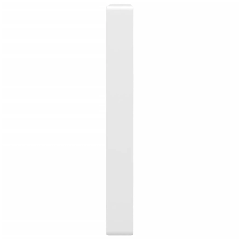 vidaXL plauktu kronšteini izlietnei, 2 gb., balti, trapeces, tērauds