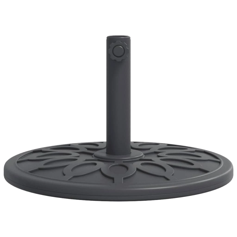 vidaXL saulessarga pamatne ar riteņiem, DIA38 - 48 mm kātiem, 12 kg