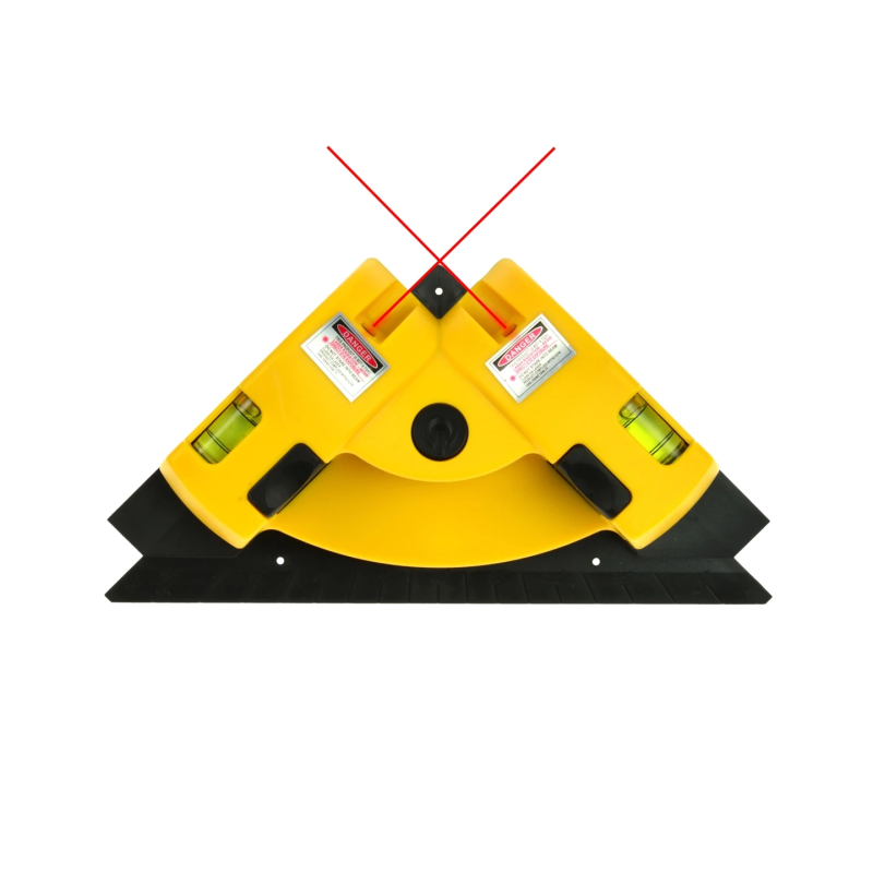 Līmeņrādis lāzera 2 punktu 90gr. flīzem