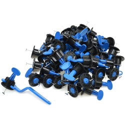 Flīžu līmeņošanas kompl. 50gb+2 atsl. Geko