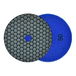 Dimanta disks sausai pulēšanai 125mm 50 keramikai