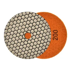 Dimanta disks sausai pulēšanai 125mm 200 keramikai