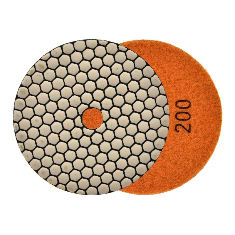 Dimanta disks sausai pulēšanai 125mm 200 keramikai