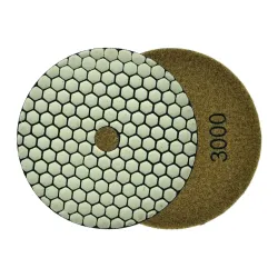 Dimanta disks sausai pulēšanai 125mm 3000 keramikai