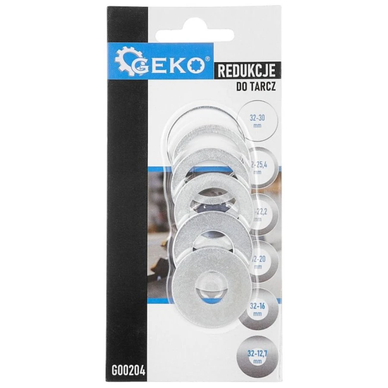 Redukciju kompl.zāģripām no 32 uz 30-25,4-22,2-20-16-12,7mm