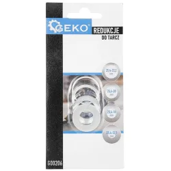 Redukciju kompl.zāģripām no 25,4 uz 22,2-20-16-12,7mm