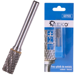 Frēze metālam cietkaus. cilindr.+gala virsm.10x20mm kāts 6mm