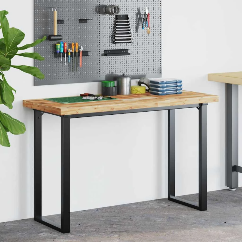 vidaXL rakstāmgalda virsma, 140x50x4 cm, eļļas apdare, akācijas koks