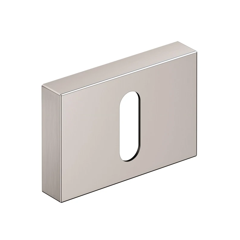 Aizsargplāksnīte durvju atslēgas nikelis