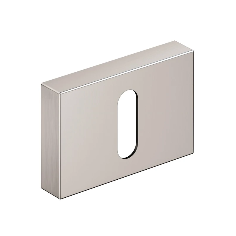 Aizsargplāksnīte durvju atslēgas nikelis