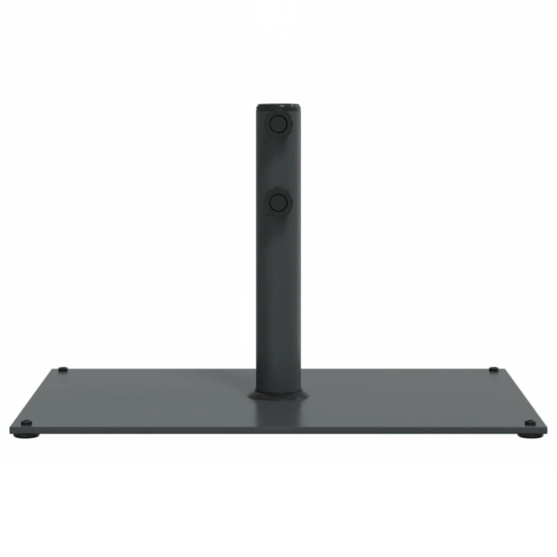 vidaXL saulessarga pamatne, DIA32-38-48 mm kātiem, taisnstūra, 15 kg