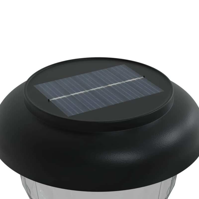 vidaXL solārās ceļa lampas ar mietiņiem, 4 gab., silti baltas un RGB