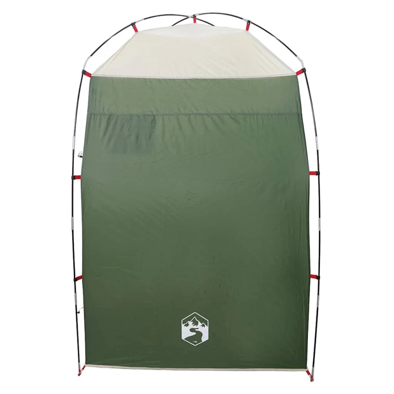 vidaXL dušas telts, zaļa, ūdensizturīga