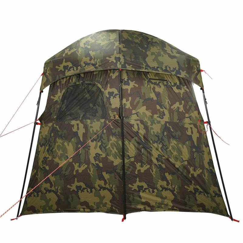 vidaXL dušas telts 2 personām, kamuflāža, ūdensnecaurlaidīga