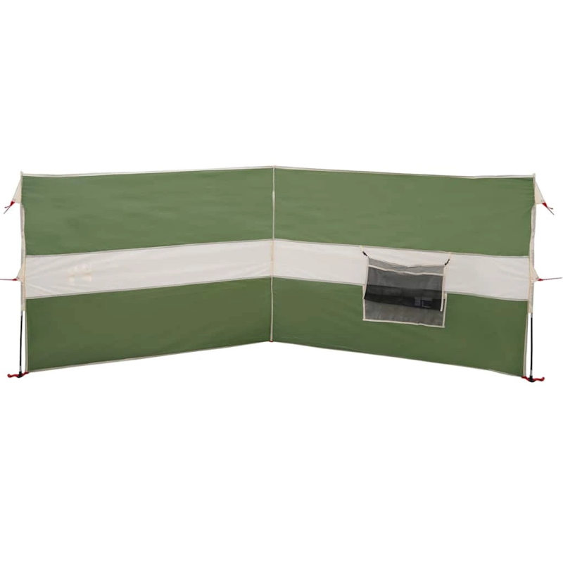 vidaXL Camping Windbreak Green 344x120 cm Ūdensizturīgs