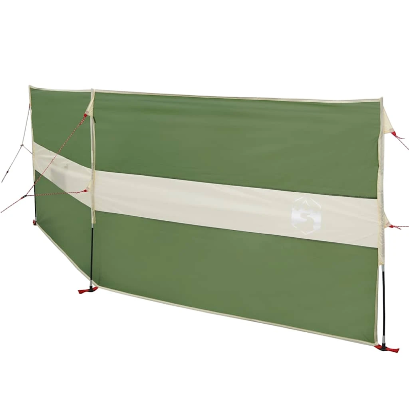 vidaXL Camping Windbreak Green 344x120 cm Ūdensizturīgs
