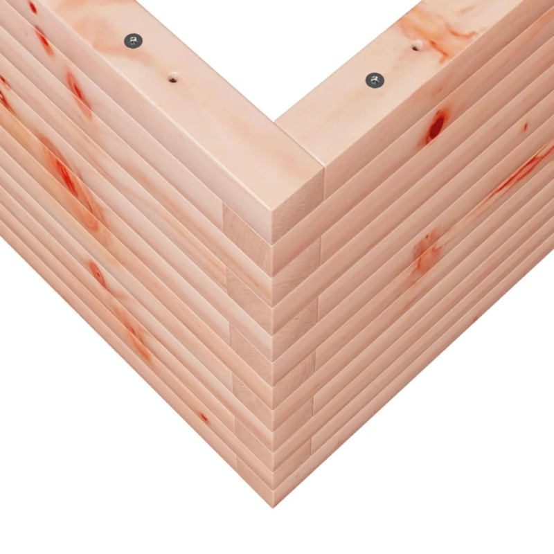 vidaXL dārza puķu kaste, 70x70x45,5 cm, Duglasa egles masīvkoks