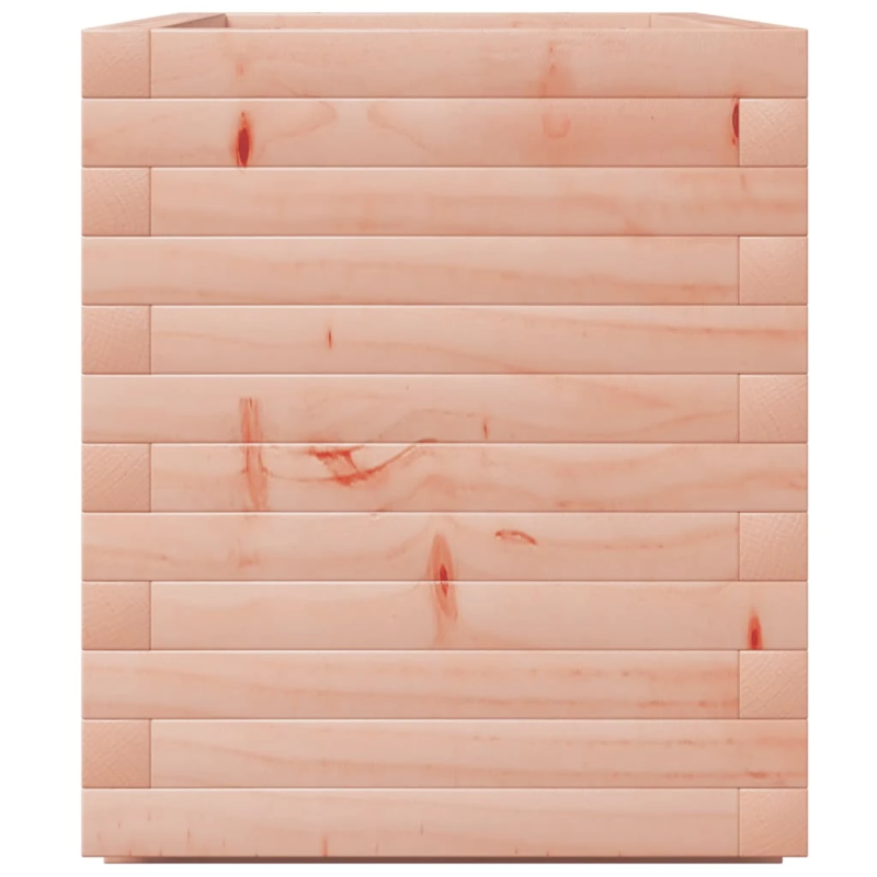 vidaXL dārza puķu kaste, 70x40x49,5 cm, Duglasa egles masīvkoks