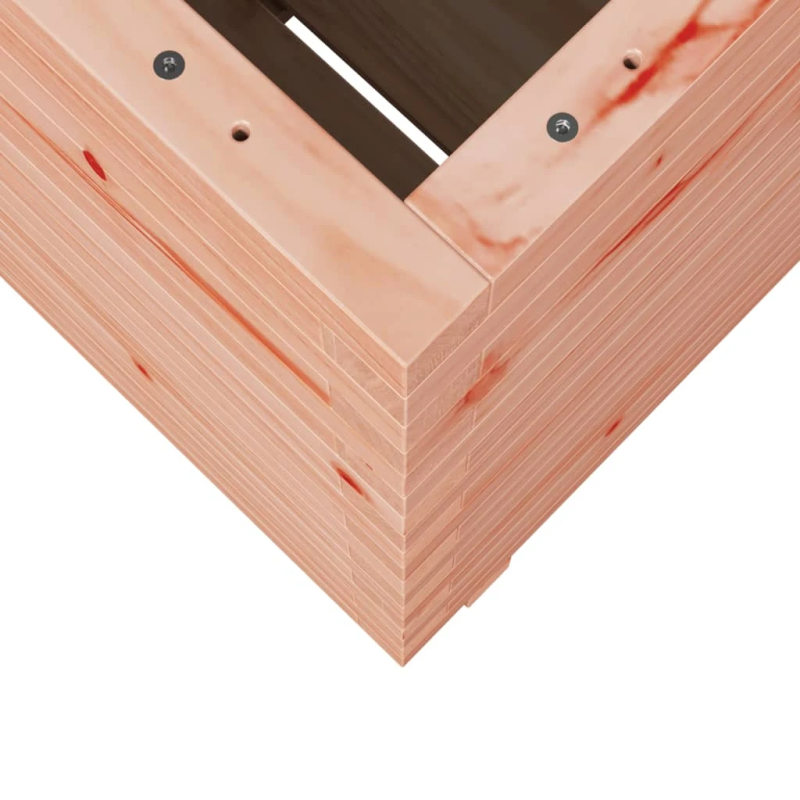 vidaXL dārza puķu kaste, 50x50x72,5 cm, Duglasa egles masīvkoks