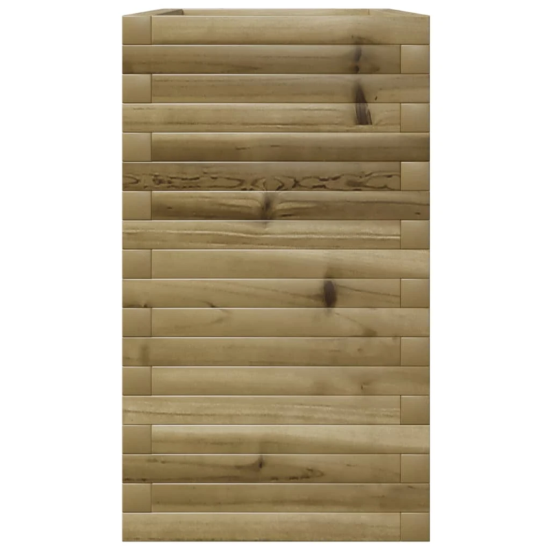 vidaXL dārza puķu kaste, 90x40x72,5 cm, impregnēts priedes koks