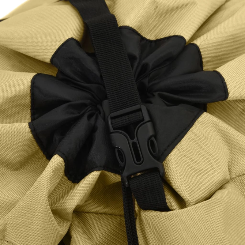 vidaXL pārgājienu mugursoma, haki, 80 l, Oksfordas audums