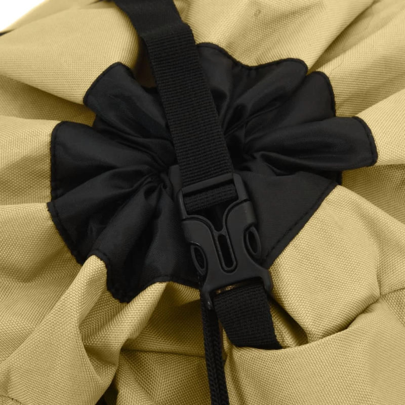 vidaXL pārgājienu mugursoma, haki, 100 l, Oksfordas audums