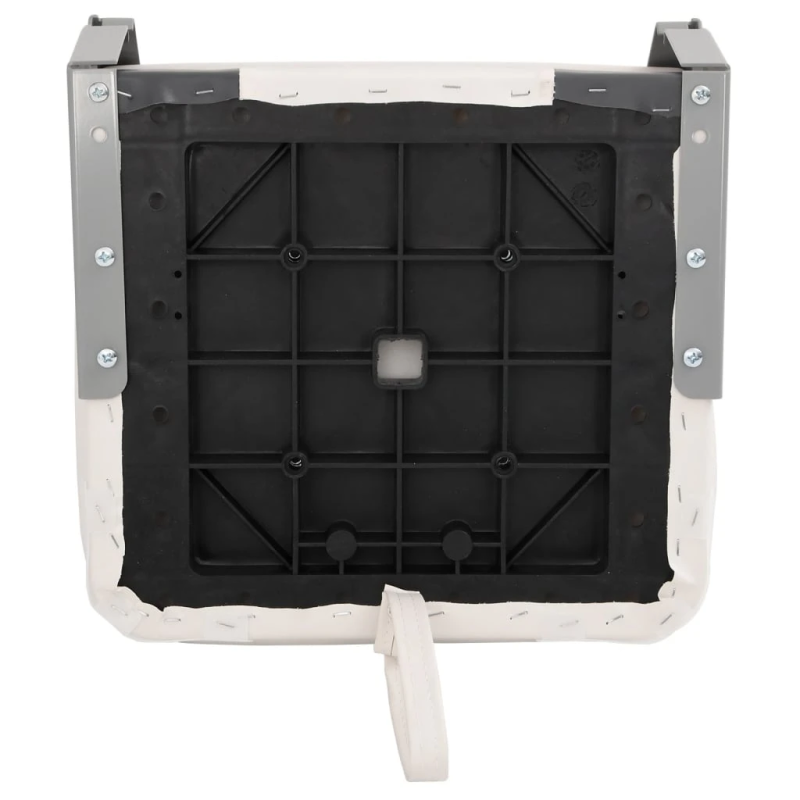 vidaXL laivas sēdeklis ar fiksācijas siksnu, salokāms, 41x36x48 cm