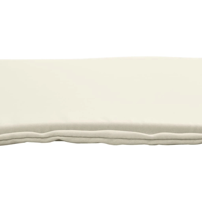 vidaXL dārza sēdekļu paliktņi, 2 gb., krēmkrāsas, 45x45x2 cm, kvadrāta