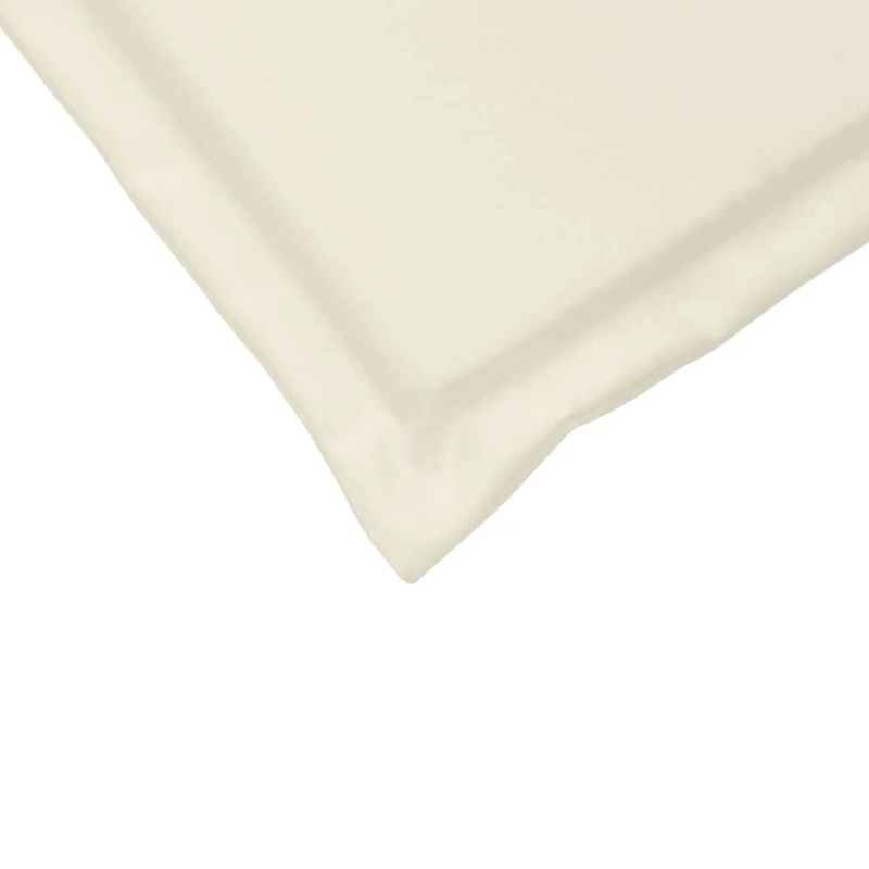 vidaXL dārza sēdekļu paliktņi, 4 gb., krēmkrāsas, 45x45x2 cm, kvadrāta