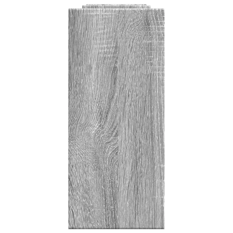 vidaXL rakstāmgalda organizators, pelēka ozola, 34,5x15,5x35,5cm, koks