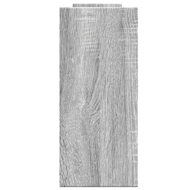 vidaXL rakstāmgalda organizators, pelēka ozola, 38,5x17x39 cm, koks