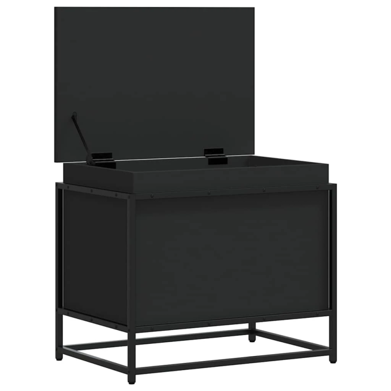 vidaXL uzglabāšanas kaste ar vāku, 60x40x51,5 cm, inženierijas koks