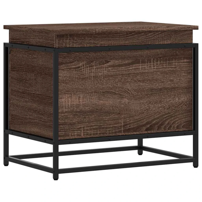 vidaXL uzglabāšanas kaste ar vāku 60x40x51,5 cm inženierijas koks