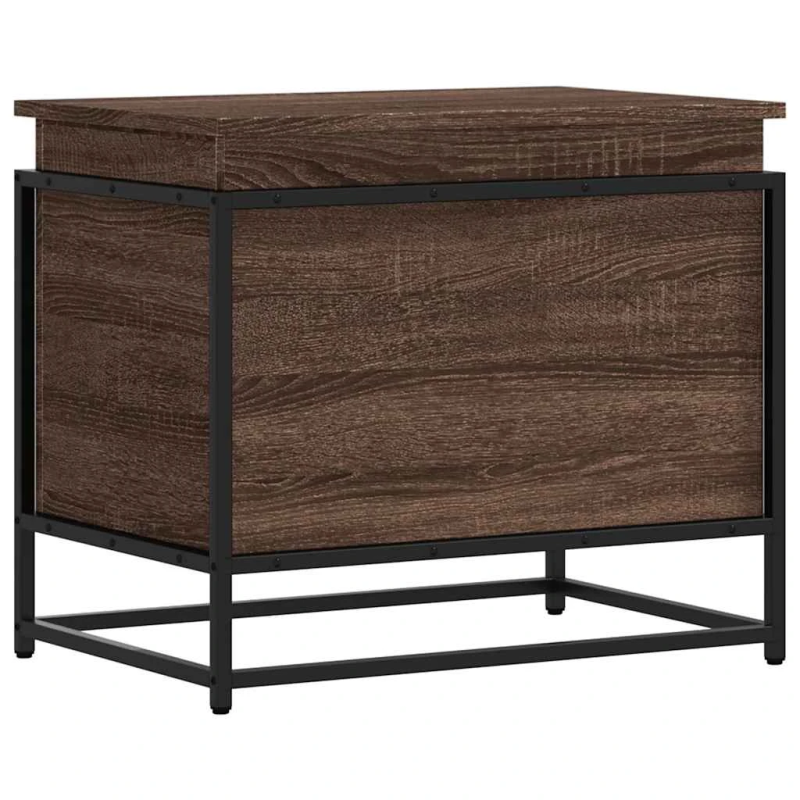 vidaXL uzglabāšanas kaste ar vāku 60x40x51,5 cm inženierijas koks